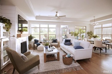 The Torino floor plan is designed with functionality and luxury on Coyote Crossing Golf Course in Indiana - for sale on GolfHomes.com, golf home, golf lot