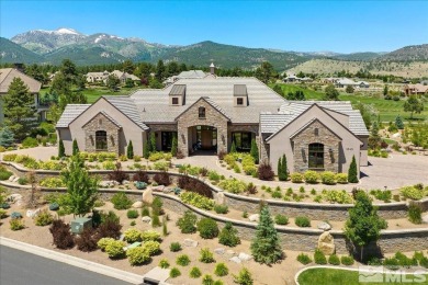 Unobstructed views of Montreux's #1 & #2 fairways & the snow on  in Nevada - for sale on GolfHomes.com, golf home, golf lot