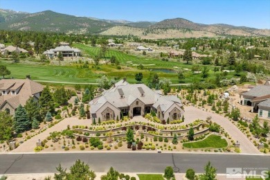Unobstructed views of Montreux's #1 & #2 fairways & the snow on  in Nevada - for sale on GolfHomes.com, golf home, golf lot