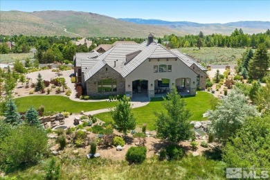 Unobstructed views of Montreux's #1 & #2 fairways & the snow on  in Nevada - for sale on GolfHomes.com, golf home, golf lot