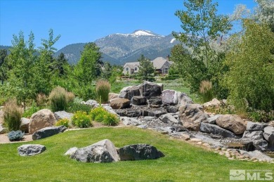 Unobstructed views of Montreux's #1 & #2 fairways & the snow on  in Nevada - for sale on GolfHomes.com, golf home, golf lot