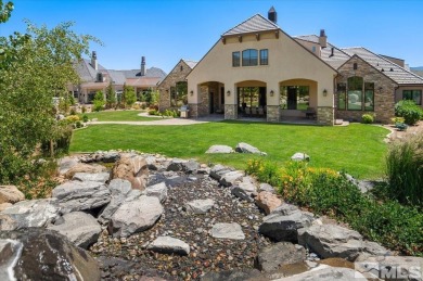 Unobstructed views of Montreux's #1 & #2 fairways & the snow on  in Nevada - for sale on GolfHomes.com, golf home, golf lot