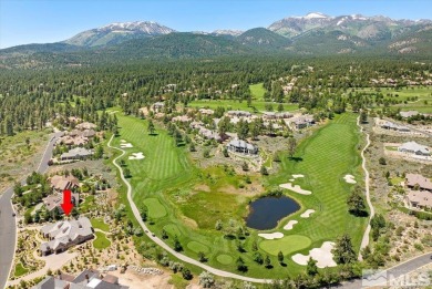Unobstructed views of Montreux's #1 & #2 fairways & the snow on  in Nevada - for sale on GolfHomes.com, golf home, golf lot