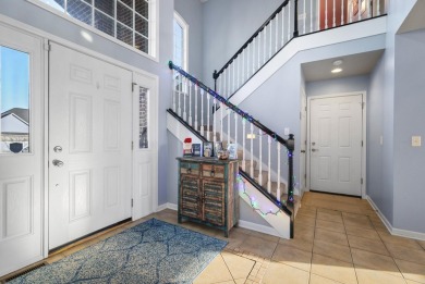 Step into luxury and tranquility with this beautiful 2-story on Newburg Village Golf Club in Illinois - for sale on GolfHomes.com, golf home, golf lot