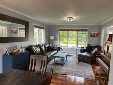 Step into luxury and tranquility with this beautiful 2-story on Newburg Village Golf Club in Illinois - for sale on GolfHomes.com, golf home, golf lot