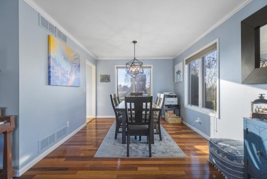 Step into luxury and tranquility with this beautiful 2-story on Newburg Village Golf Club in Illinois - for sale on GolfHomes.com, golf home, golf lot