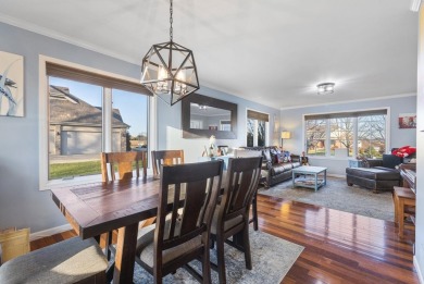 Step into luxury and tranquility with this beautiful 2-story on Newburg Village Golf Club in Illinois - for sale on GolfHomes.com, golf home, golf lot