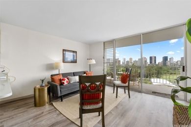 Tastefully updated, this move-in ready fee simple 1BR/1BA unit on Ala Wai Golf Course in Hawaii - for sale on GolfHomes.com, golf home, golf lot