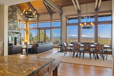 Unparalleled Custom Home with panoramic Cascade Mountain views on Brasada Canyons Golf Course in Oregon - for sale on GolfHomes.com, golf home, golf lot