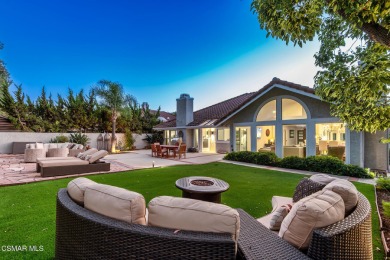 Extraordinary SINGLE STORY view estate in the exclusive gated on Los Robles Greens Golf Course in California - for sale on GolfHomes.com, golf home, golf lot