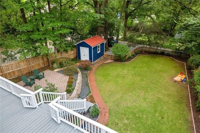 Perched proudly atop a hill in the heart of Candler Park, this on Candler Park Golf Course in Georgia - for sale on GolfHomes.com, golf home, golf lot