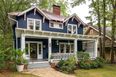 Perched proudly atop a hill in the heart of Candler Park, this on Candler Park Golf Course in Georgia - for sale on GolfHomes.com, golf home, golf lot