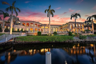Introducing a palatial waterfront estate on a double lot in the on Jonathans Landing Golf Club in Florida - for sale on GolfHomes.com, golf home, golf lot
