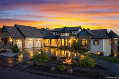 Please watch the video tour! This award-winning French Chateau on The Club At Flying Horse in Colorado - for sale on GolfHomes.com, golf home, golf lot