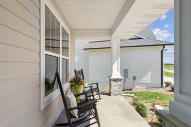 This Hodge Construction built home overlooks the scenic on Saddleback Ridge Golf Course in Iowa - for sale on GolfHomes.com, golf home, golf lot