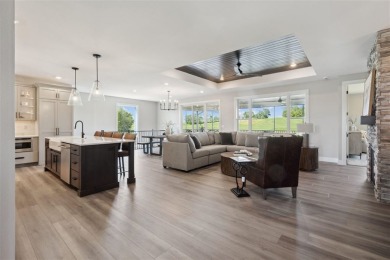 This Hodge Construction built home overlooks the scenic on Saddleback Ridge Golf Course in Iowa - for sale on GolfHomes.com, golf home, golf lot