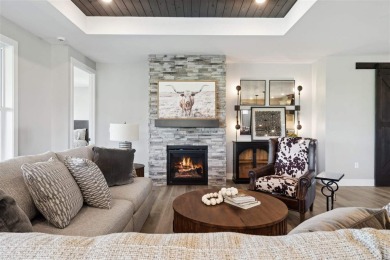 This Hodge Construction built home overlooks the scenic on Saddleback Ridge Golf Course in Iowa - for sale on GolfHomes.com, golf home, golf lot