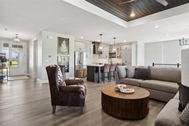 This Hodge Construction built home overlooks the scenic on Saddleback Ridge Golf Course in Iowa - for sale on GolfHomes.com, golf home, golf lot