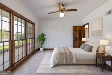 Wake up to sparkling lake views every day in this beautiful 3 on Fairfield Plantation Golf and Country Club in Georgia - for sale on GolfHomes.com, golf home, golf lot