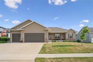 Welcome home to this beautiful ranch near Hunters Ridge Golf on Hunters Ridge Golf Course in Iowa - for sale on GolfHomes.com, golf home, golf lot