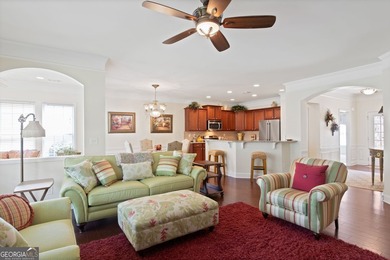 Located on prime golf lot hole #13 in the vibrant Active Adult on Canongate Golf At Sun City Peachtree in Georgia - for sale on GolfHomes.com, golf home, golf lot