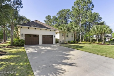 This amazing Mediterranean style home on the Egret 6th tee box on Carolina National Golf Club in North Carolina - for sale on GolfHomes.com, golf home, golf lot