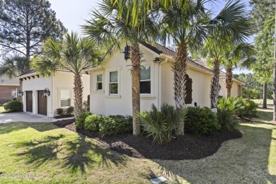 This amazing Mediterranean style home on the Egret 6th tee box on Carolina National Golf Club in North Carolina - for sale on GolfHomes.com, golf home, golf lot