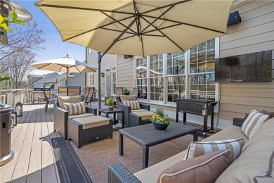 Thoughtfully expanded beyond the builder's original design with on Windermere Golf Club in Georgia - for sale on GolfHomes.com, golf home, golf lot