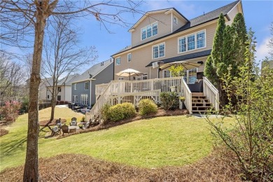 Thoughtfully expanded beyond the builder's original design with on Windermere Golf Club in Georgia - for sale on GolfHomes.com, golf home, golf lot