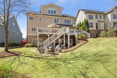 Thoughtfully expanded beyond the builder's original design with on Windermere Golf Club in Georgia - for sale on GolfHomes.com, golf home, golf lot