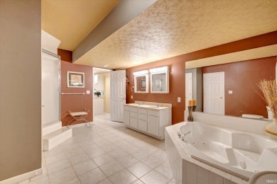 Custom built one and a half story home over a walkout basement on The Eagle Pointe Golf Resort in Indiana - for sale on GolfHomes.com, golf home, golf lot