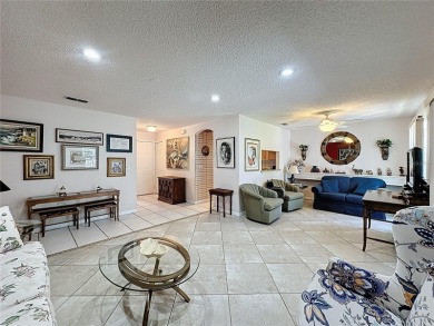 This Crown model is priced to sell. Home is being sold furnished on Kings Ridge Golf Club in Florida - for sale on GolfHomes.com, golf home, golf lot