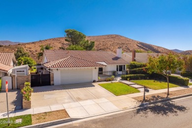 This beautifully updated, turnkey New Monterey Montecito model on Simi Hills Golf Course in California - for sale on GolfHomes.com, golf home, golf lot