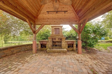 Custom built one and a half story home over a walkout basement on The Eagle Pointe Golf Resort in Indiana - for sale on GolfHomes.com, golf home, golf lot