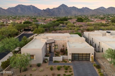 Built in 2020 by Camelot Homes, this original-owner residence in on Sanctuary Golf Course At WestWorld in Arizona - for sale on GolfHomes.com, golf home, golf lot