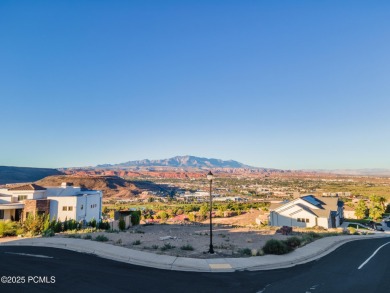 LOT WITH IT ALL: MOUNTAIN, CITY & GOLF COURSE VIEWS! This is on Entrada at Snow Canyon in Utah - for sale on GolfHomes.com, golf home, golf lot