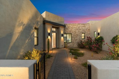 Built in 2020 by Camelot Homes, this original-owner residence in on Sanctuary Golf Course At WestWorld in Arizona - for sale on GolfHomes.com, golf home, golf lot