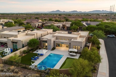 Built in 2020 by Camelot Homes, this original-owner residence in on Sanctuary Golf Course At WestWorld in Arizona - for sale on GolfHomes.com, golf home, golf lot