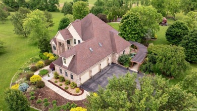 Custom built one and a half story home over a walkout basement on The Eagle Pointe Golf Resort in Indiana - for sale on GolfHomes.com, golf home, golf lot