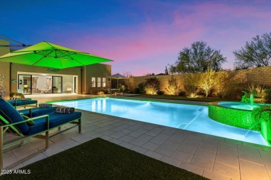 Built in 2020 by Camelot Homes, this original-owner residence in on Sanctuary Golf Course At WestWorld in Arizona - for sale on GolfHomes.com, golf home, golf lot