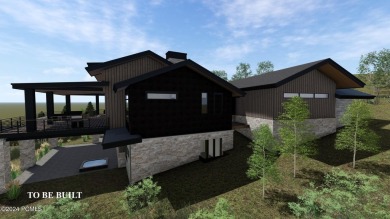 Nestled in the Aspens this new construction home offers privacy on Promontory Golf Club  in Utah - for sale on GolfHomes.com, golf home, golf lot