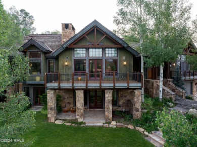 Privately tucked along the 8th & 9th fairways is the stunning 45 on Club At Cordillera Mountain Course in Colorado - for sale on GolfHomes.com, golf home, golf lot