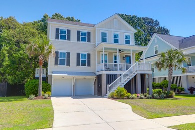Enjoy coastal living in this better-than-new home on a private on Charleston National Golf Club in South Carolina - for sale on GolfHomes.com, golf home, golf lot
