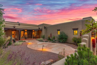 Located in Las Campanas, an exquisite, view-filled property in on The Club At Las Campanas  in New Mexico - for sale on GolfHomes.com, golf home, golf lot