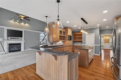 You are going to love this all brick custom built home with on Cypress Creek Golfers Club in Virginia - for sale on GolfHomes.com, golf home, golf lot