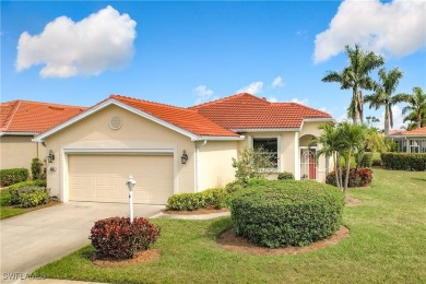 Beautiful HIBISCUS patio home in the MAINTENANCE-FREE area of on Herons Glen Golf and Country Club in Florida - for sale on GolfHomes.com, golf home, golf lot