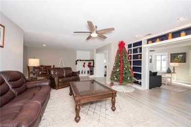 WATER FRONT with beautiful WATER and GOLF VIEWS throughout this on Bermuda Run Country Club in North Carolina - for sale on GolfHomes.com, golf home, golf lot