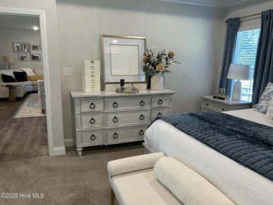This home was built in 2024; it's practically brand new! The on Harbour Point Golf Club in North Carolina - for sale on GolfHomes.com, golf home, golf lot