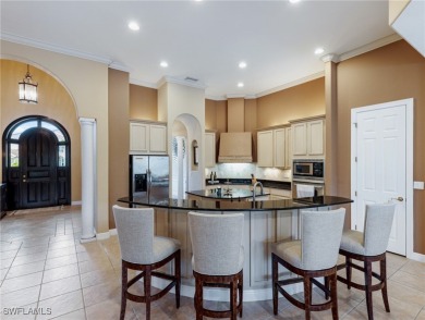 Custom built home in 2004 offers open floor plan with 3,400 SF on Gulf Harbour Yacht and Country Club in Florida - for sale on GolfHomes.com, golf home, golf lot