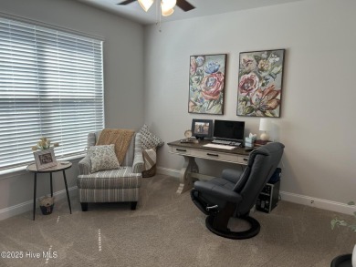 This home was built in 2024; it's practically brand new! The on Harbour Point Golf Club in North Carolina - for sale on GolfHomes.com, golf home, golf lot